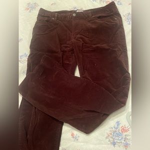 Old Navy size 12 brown suede pants